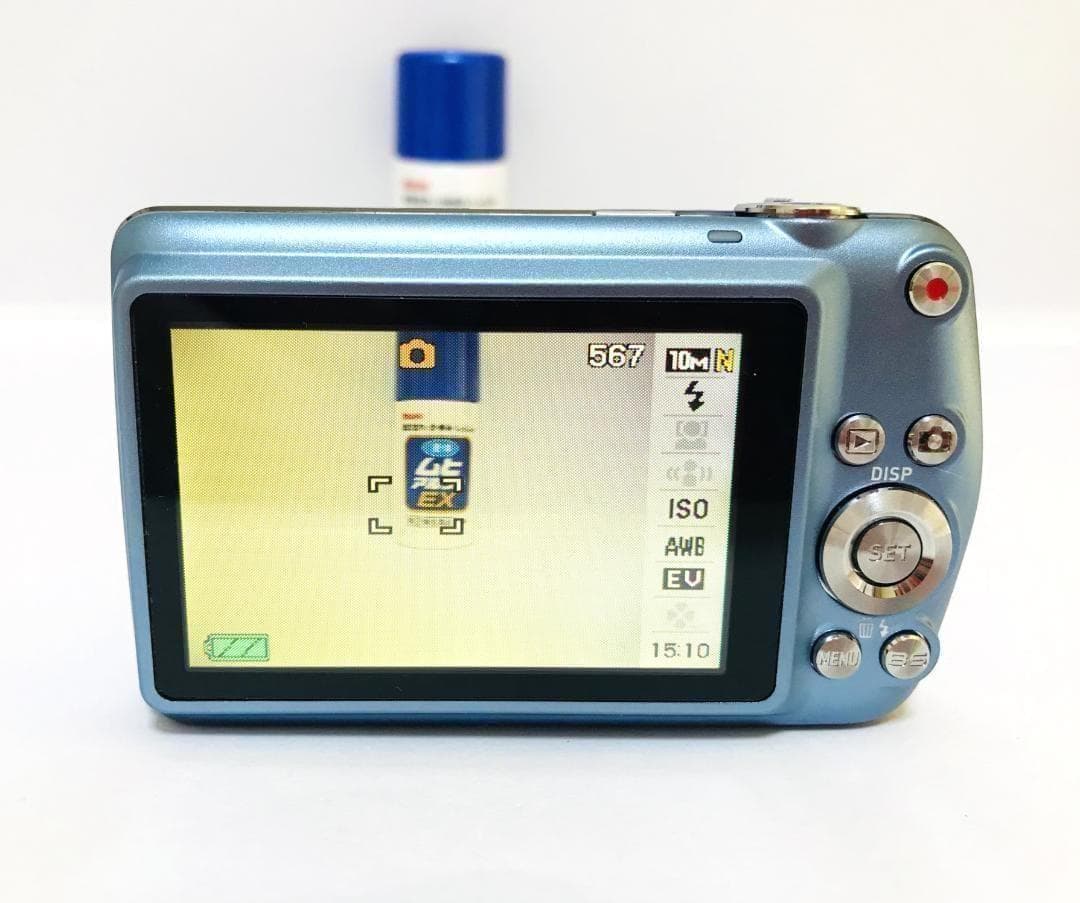 【お値下げ歓迎・極美品】 カシオ　CASIO EXILIM EX-Z1 ブルー