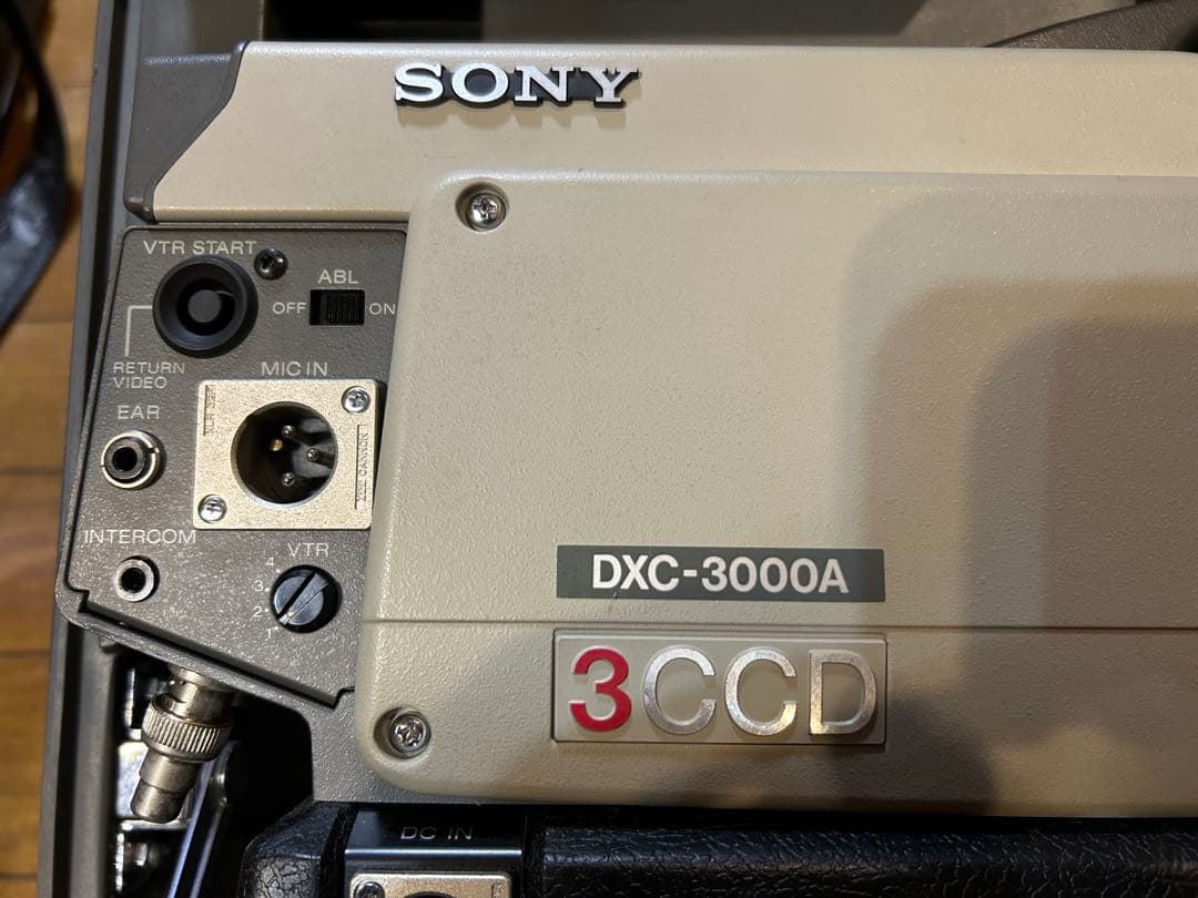 SONY DXC-3000A 3CCD業務用ビデオカメラ本体