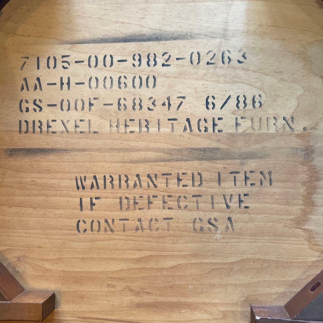 アメリカンヴィンテージ・DREXEL.HERITAGE ナイトテーブル　1986