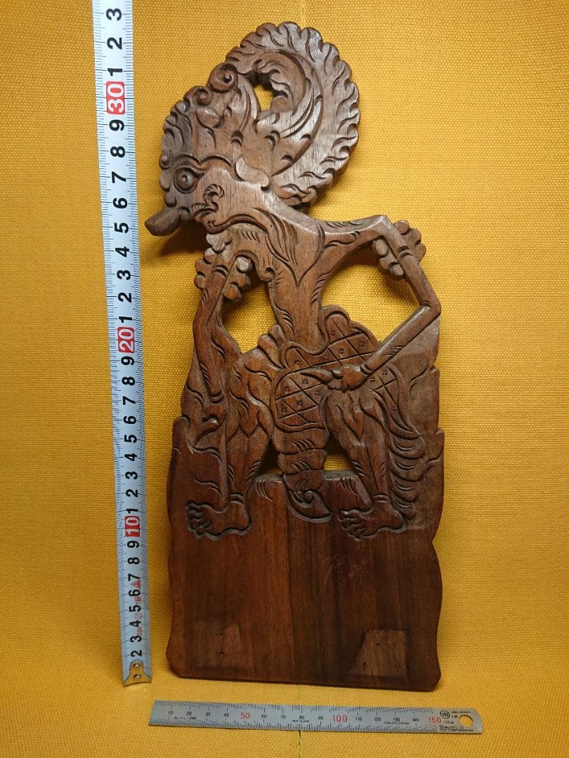 人形　木彫　彫像　置物　アンティーク　インテリア　工芸品　美術品　A1550