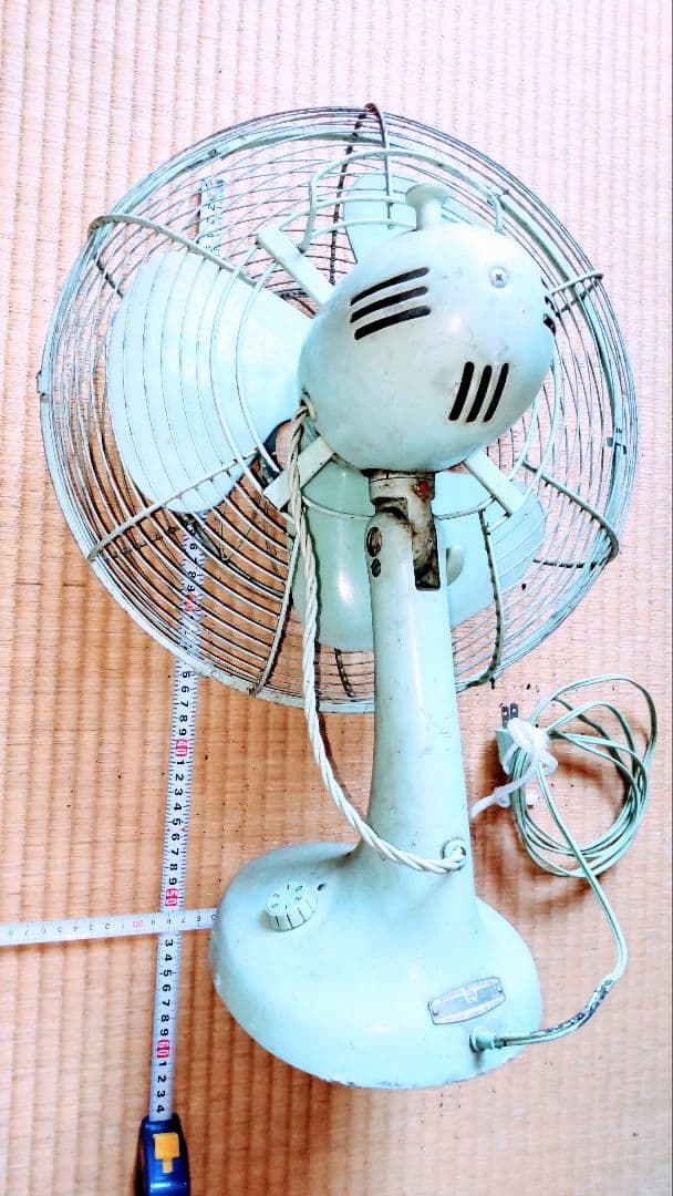 「大切に保管していました。」時を重ねた扇風機 ／味わいのある扇風機／癒し 満載