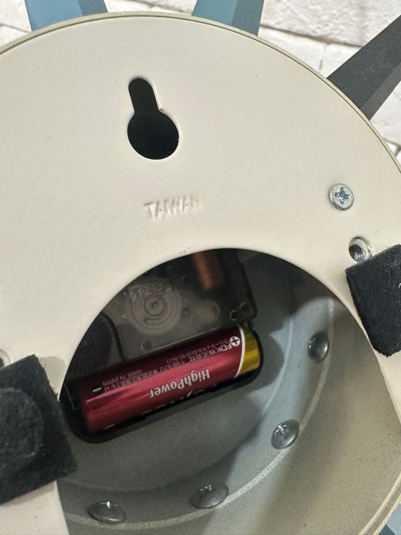 ①⭐️【全国送料無料】ビンテージ　ミッドセンチュリー　サンバースト クロック　時計