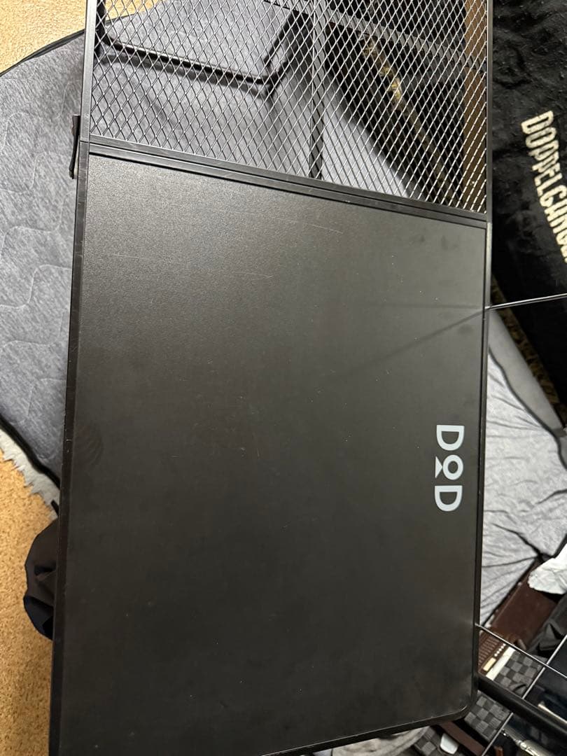 DOD 折りたたみキッチンラックブラック