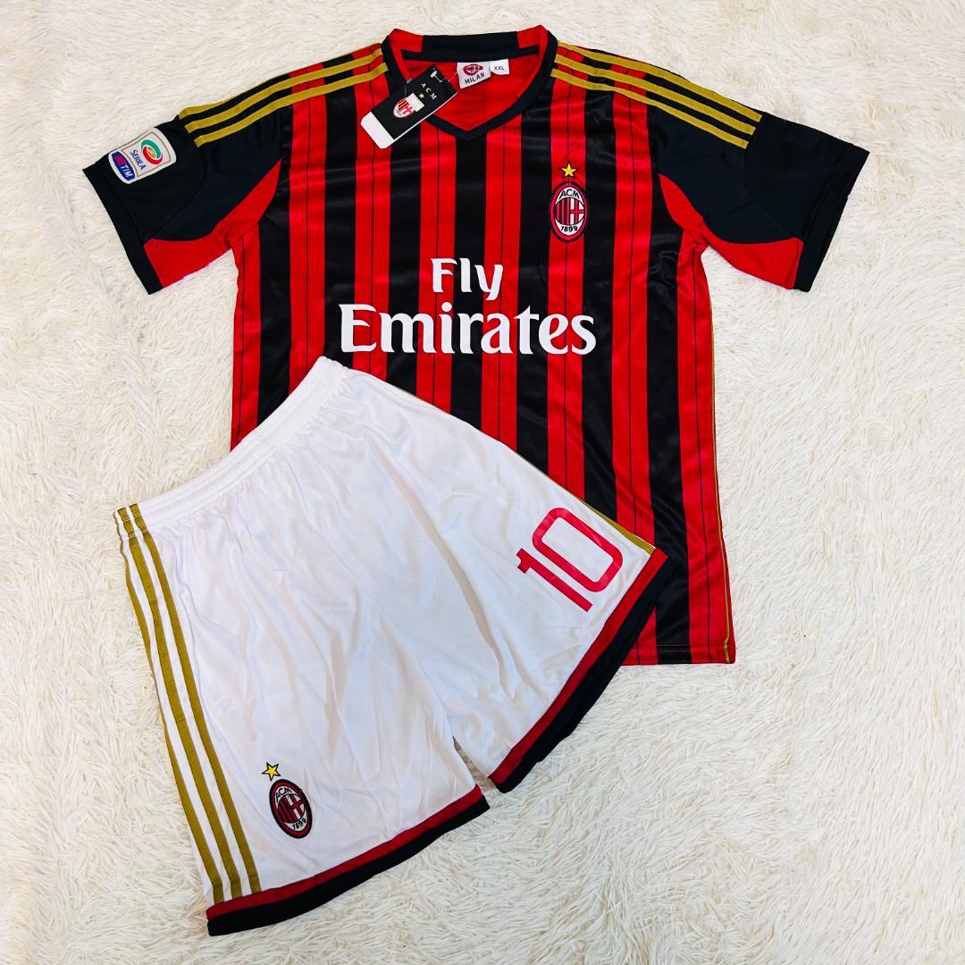 レア　ACミラン　本田圭佑　セットアップ　ユニフォーム　サッカー　2XL