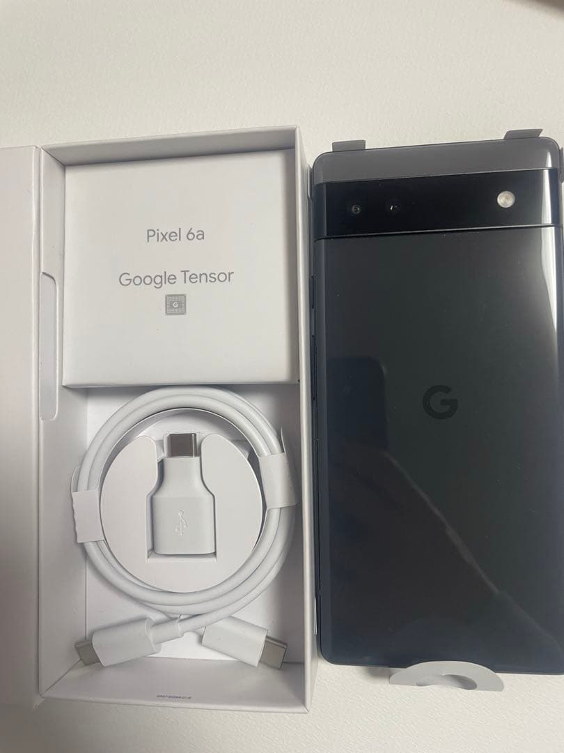 新品 未使用 Google pixel6a 黒 ピクセル 128GB スマホ