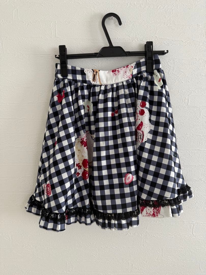 Toalice 浴衣セット いちごギンガムチェック