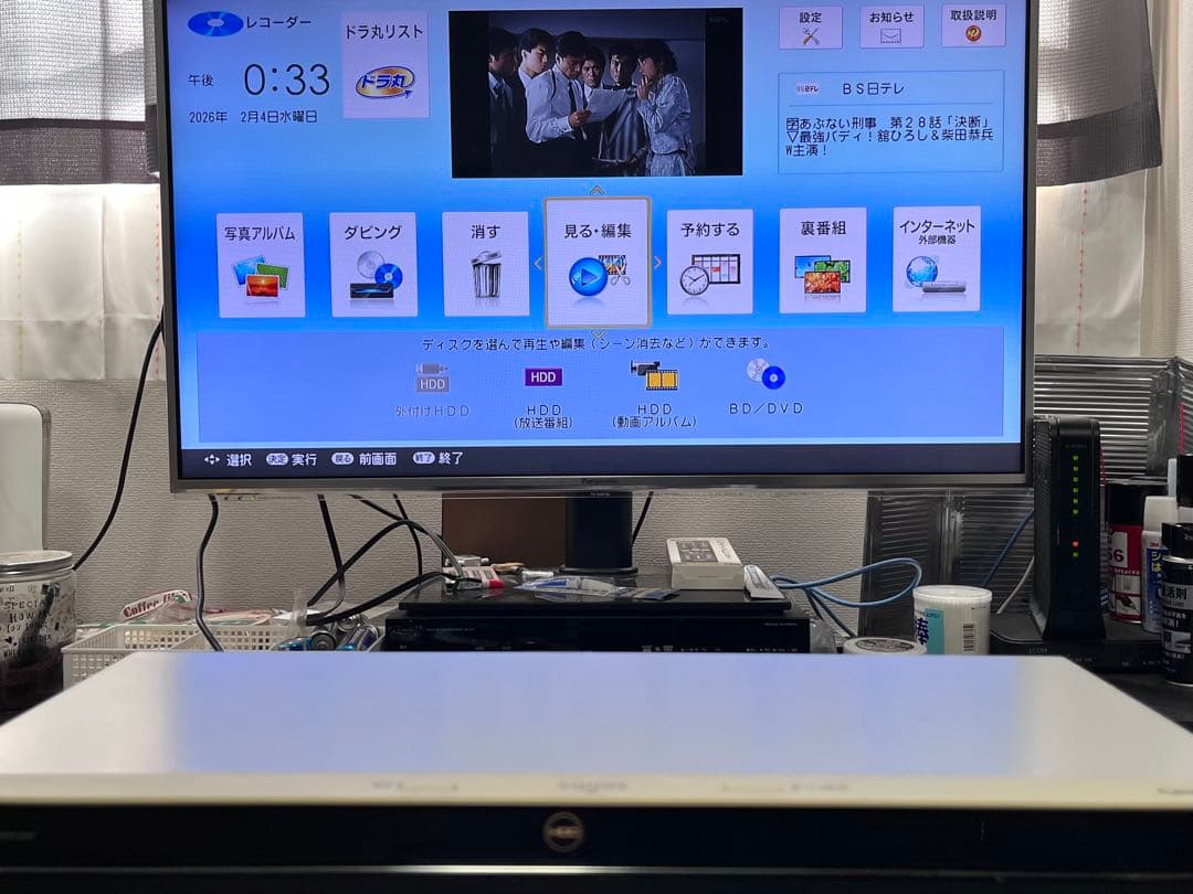 4K 1TB 2番組録画　シャープ　ブルーレイレコーダー　BD-WW1000