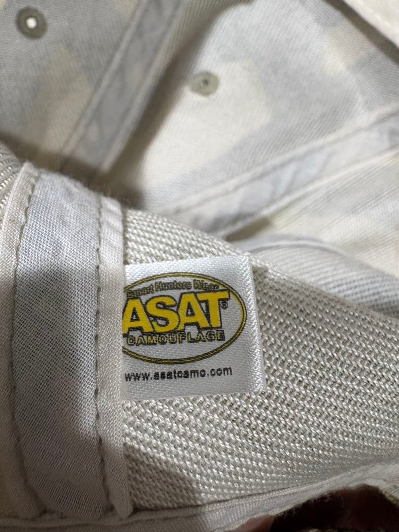 90-00s ASAT アサット トライバルカモ 6パネルキャップ
