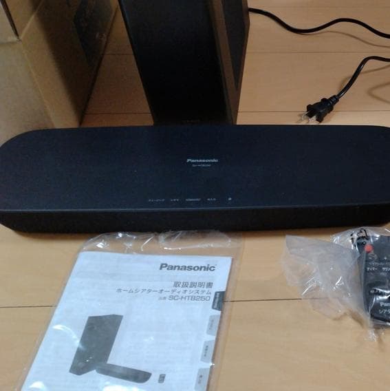 Panasonic SC-HTB250 ブラック スピーカー