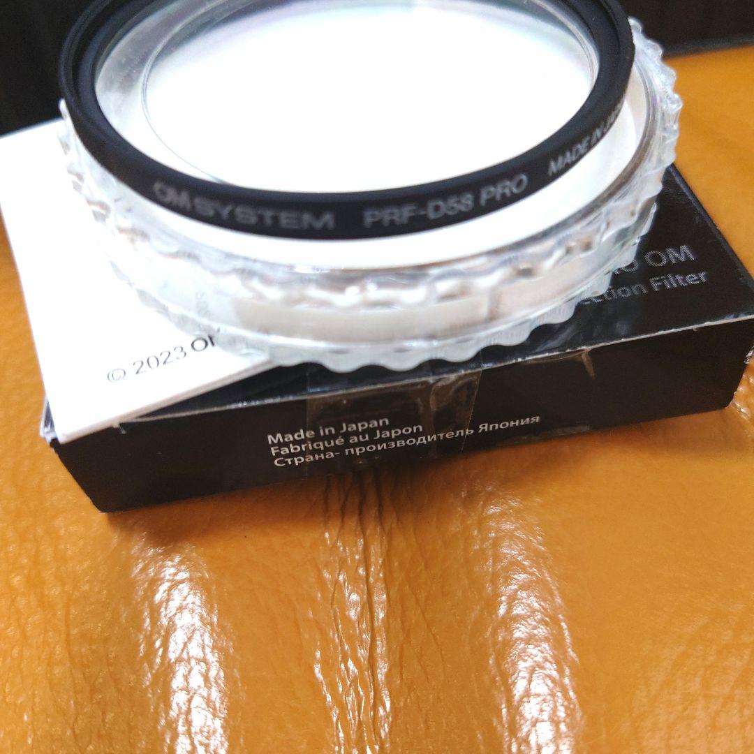 新品!OMSYSTEM 12-45mm F4.0PRO 純正フィルタ.保証有り!