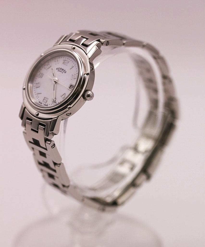 HERMES　CL4.210　クリッパー　ナクレ　エルメス　ケース・保証書付