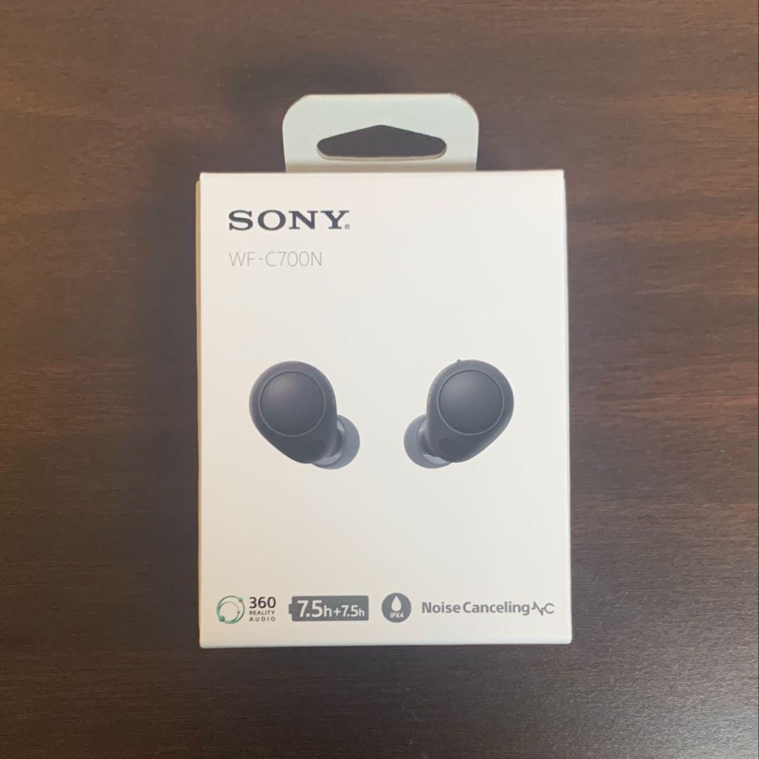 【新品】SONY ワイヤレスイヤホン WF-C700N ノイズキャンセリング搭載
