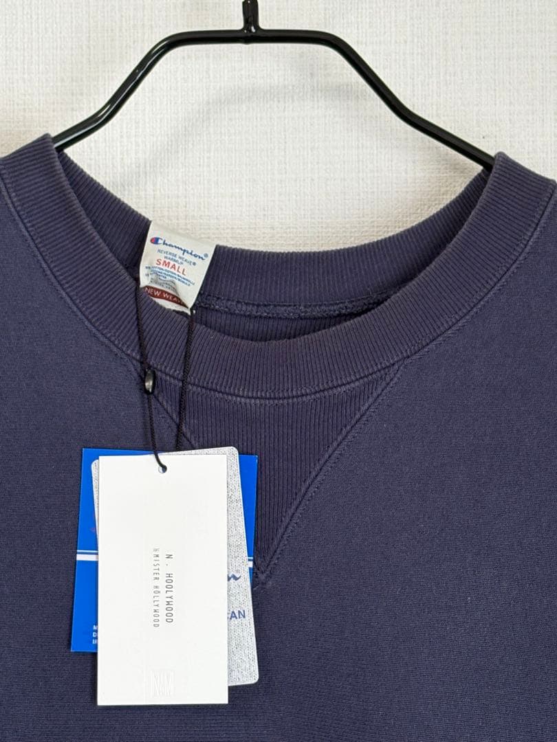 【N.HOOLYWOOD × Champion】リバースウィーブ スウェット