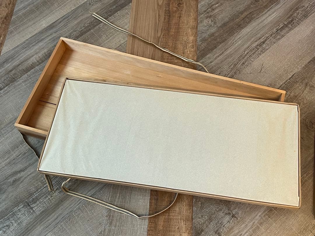 真塗　長板　大小　共箱　茶道具　塗師