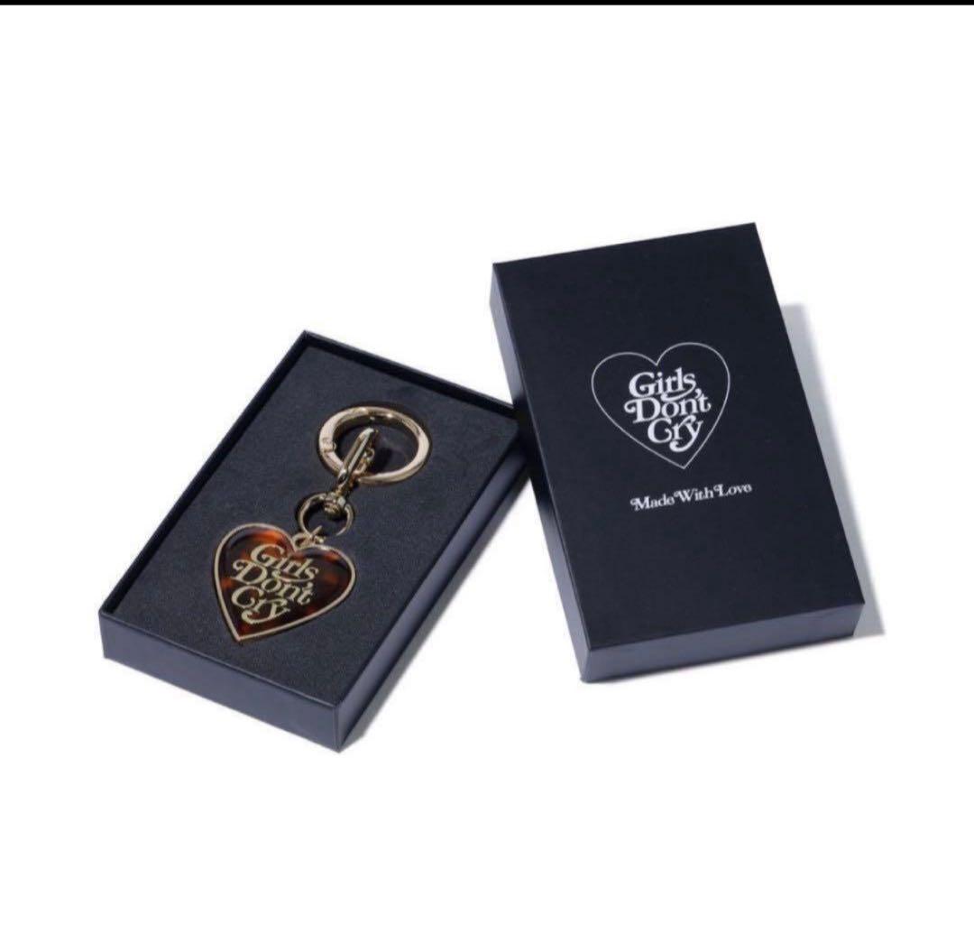 未開封GIRLS DON'T CRY TORTOISESHELL KEYRING