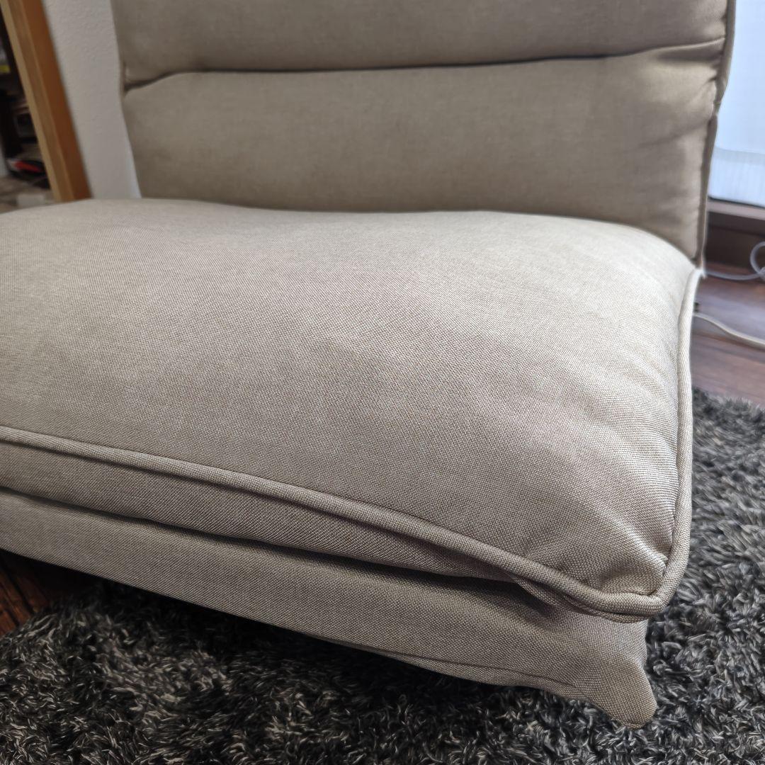 DOUBLEDAY　ダブルクッション座椅子フィット　1人掛け　幅70㎝