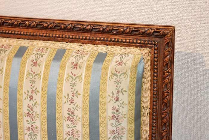 ソファ フランス アンティーク ラブソファ 彫刻 クラシック ビンテージ 506