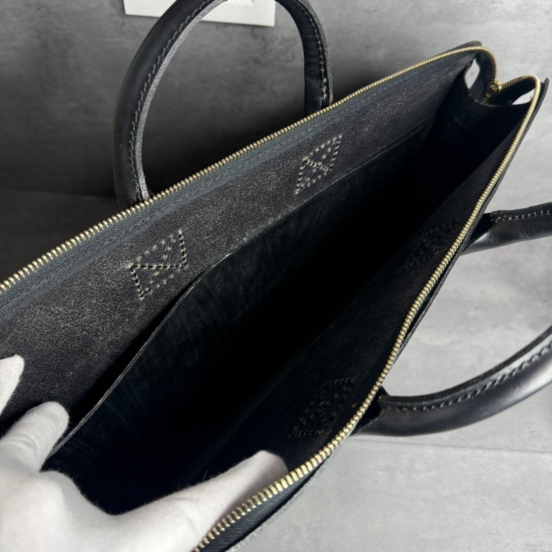 【極美品】GLEN ライトウェイト ブリーフケース ブライドルレザー