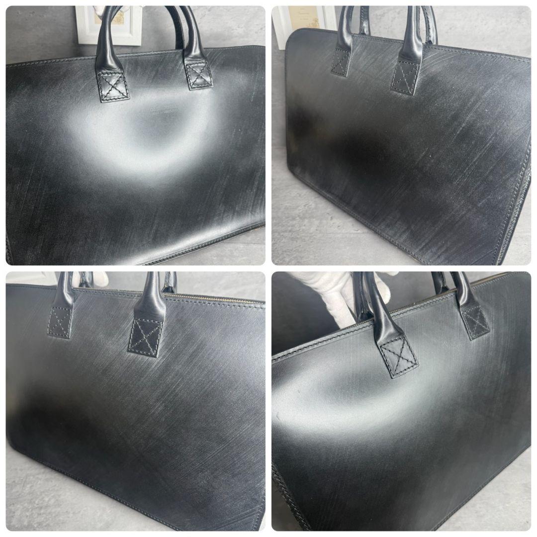 【極美品】GLEN ライトウェイト ブリーフケース ブライドルレザー