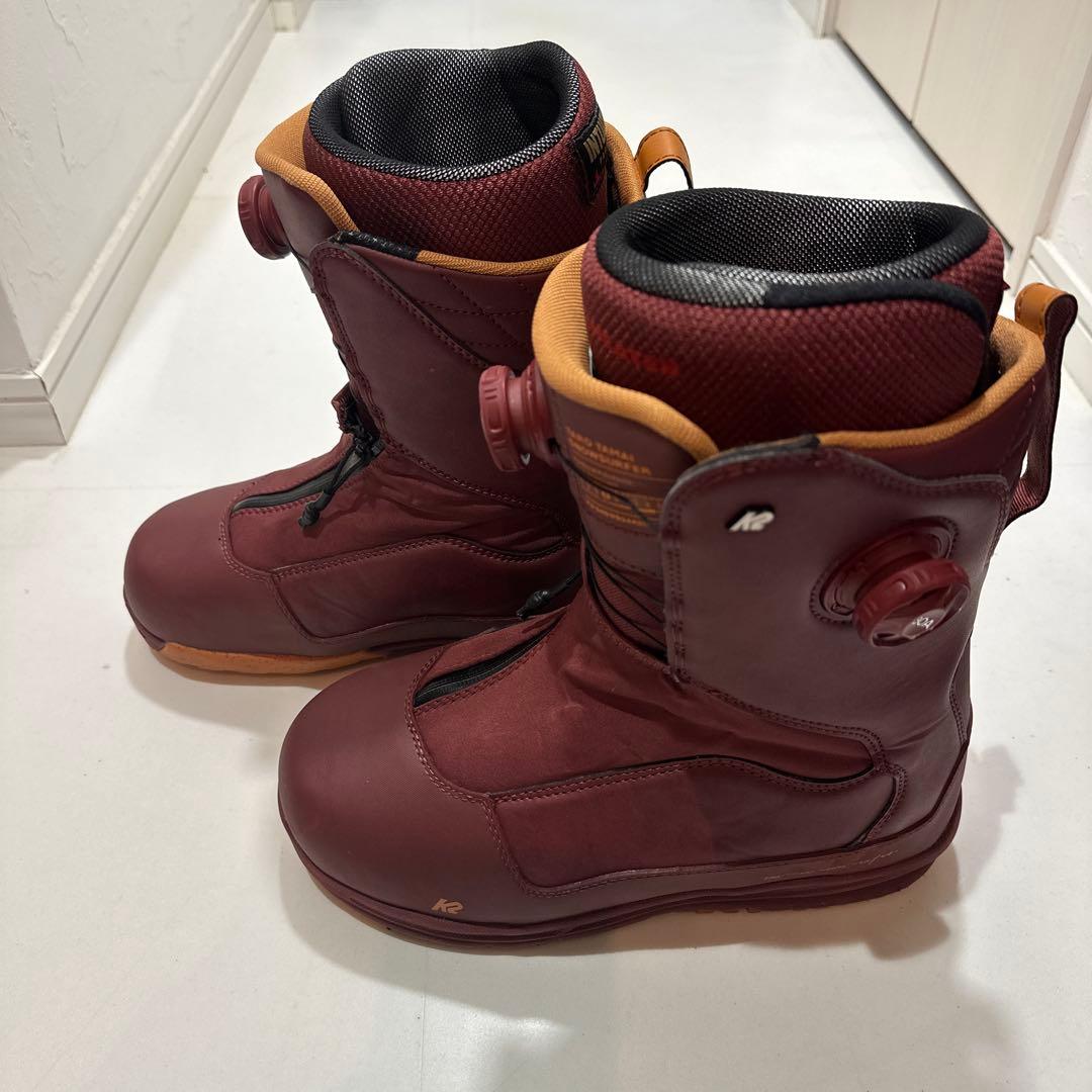K2 スノーボードブーツ バーガンディ