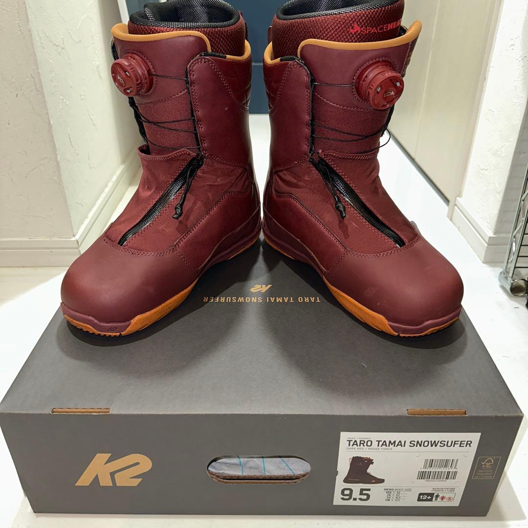 K2 スノーボードブーツ バーガンディ