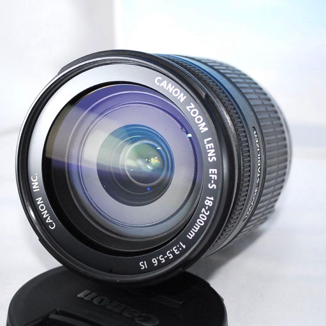 ❤️1本で持ち運び楽々❤️Canon EF-S 18-200mm IS 高倍率レンズ