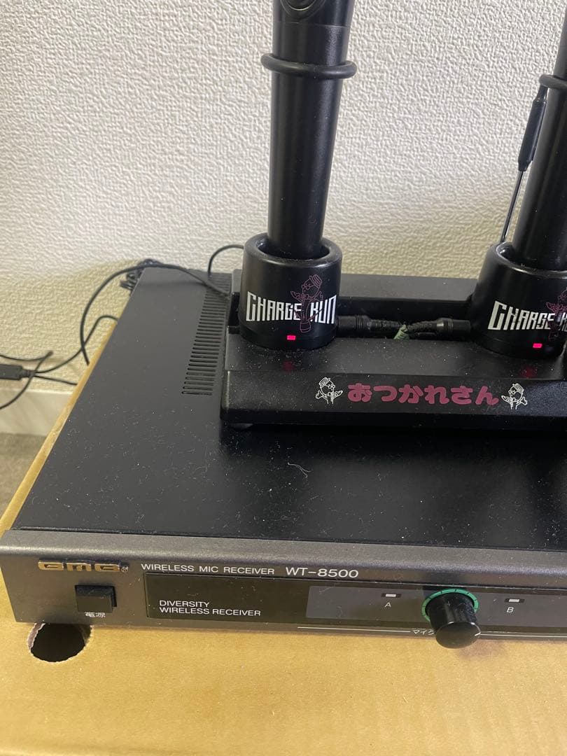 ワイヤレスマイクセット GMGコンバーター付き