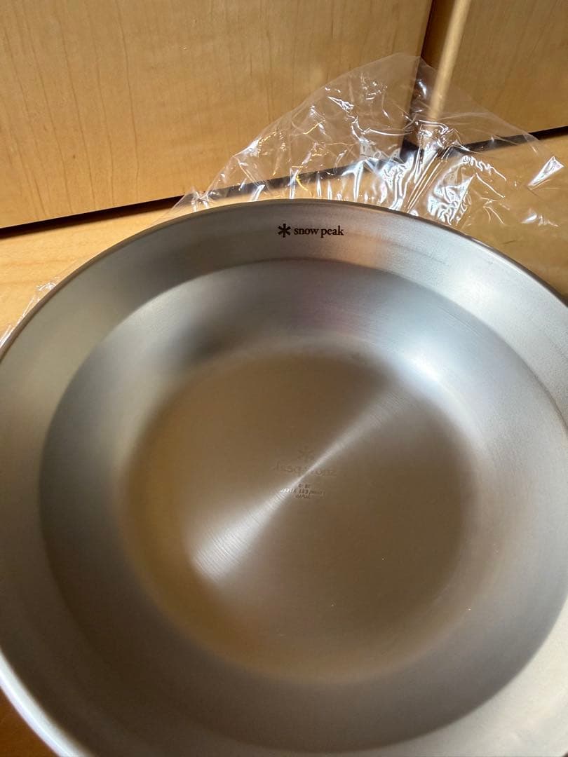 スノーピーク　ステンレス　皿セット　８枚　新品