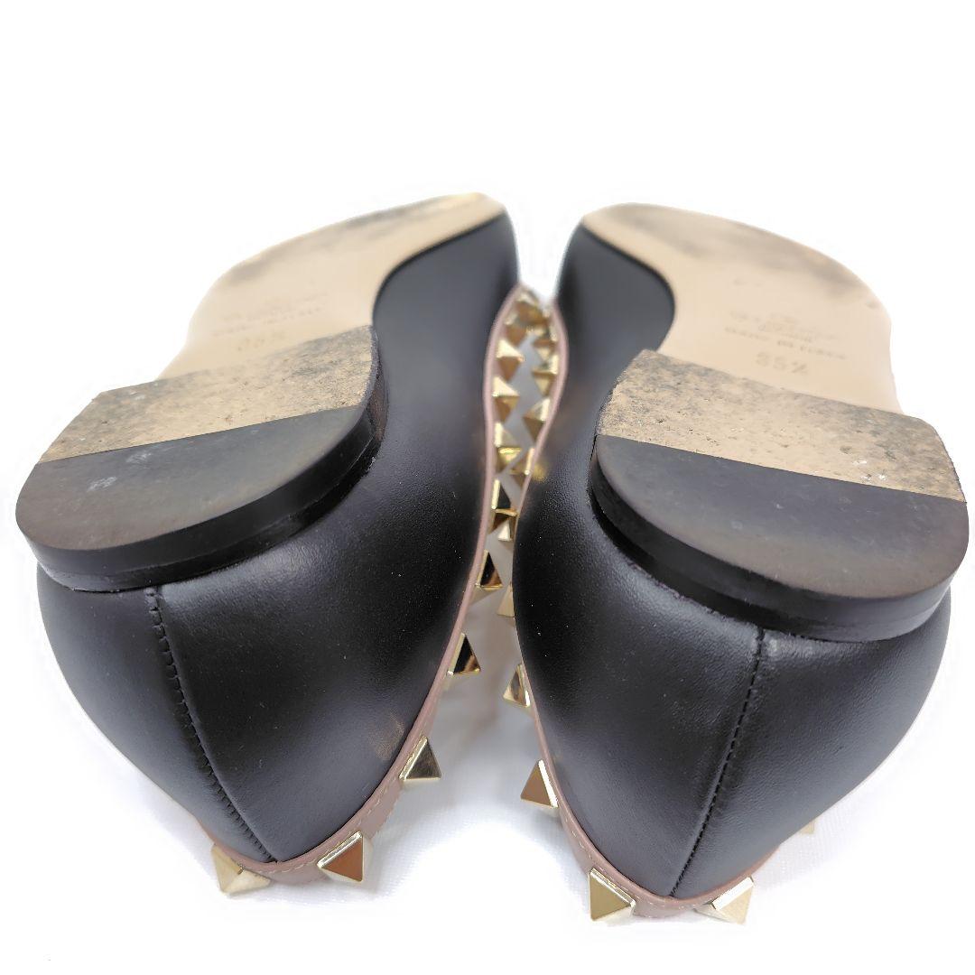 ★PHS様★バレンチノ フラットシューズ 35.5 スタッズ ポインテッド