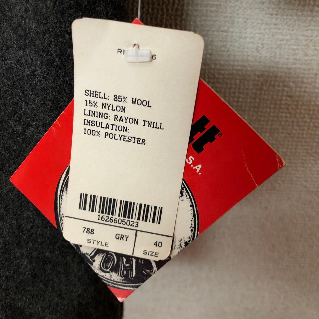 新品 SCHOTT USA製 ダッフルコート グレー 40 希少