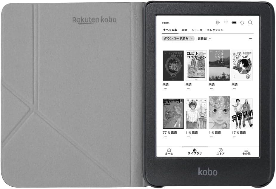 Kobo Clara BW スリープカバー（ピンク）セット 電子書籍リーダー