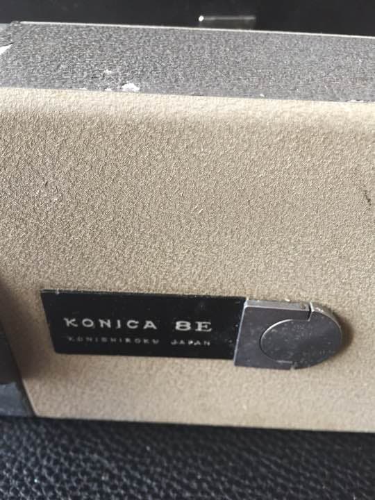 コニカ8ミリカメラ(ビデオカメラ) ケース付