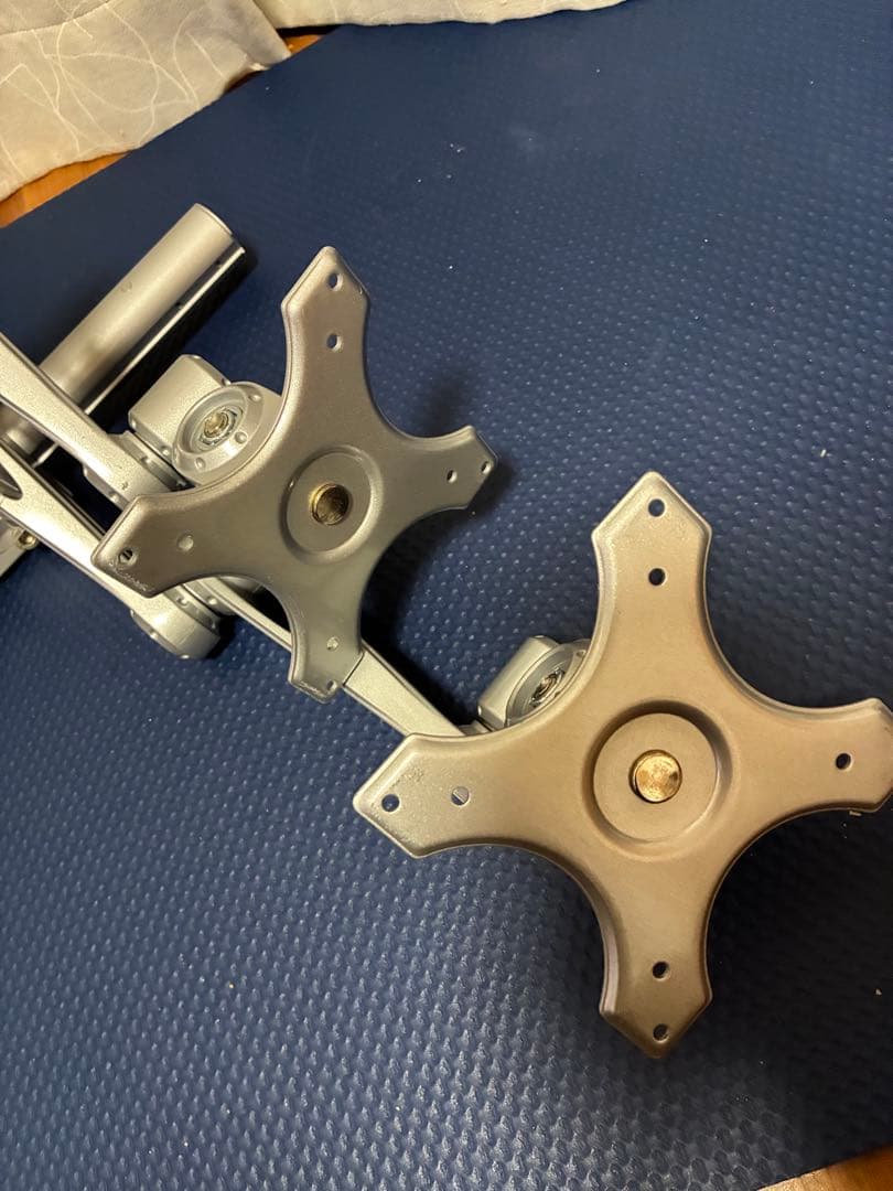 デュアルモニターアーム アルミ製 クランプ式