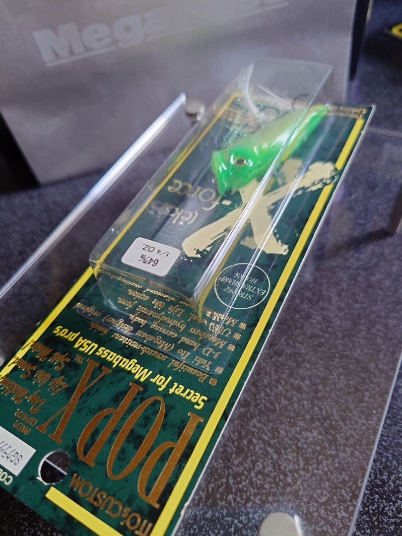 メガバス ポップX オールド'99 SGクラックライムチャート 新品未開封