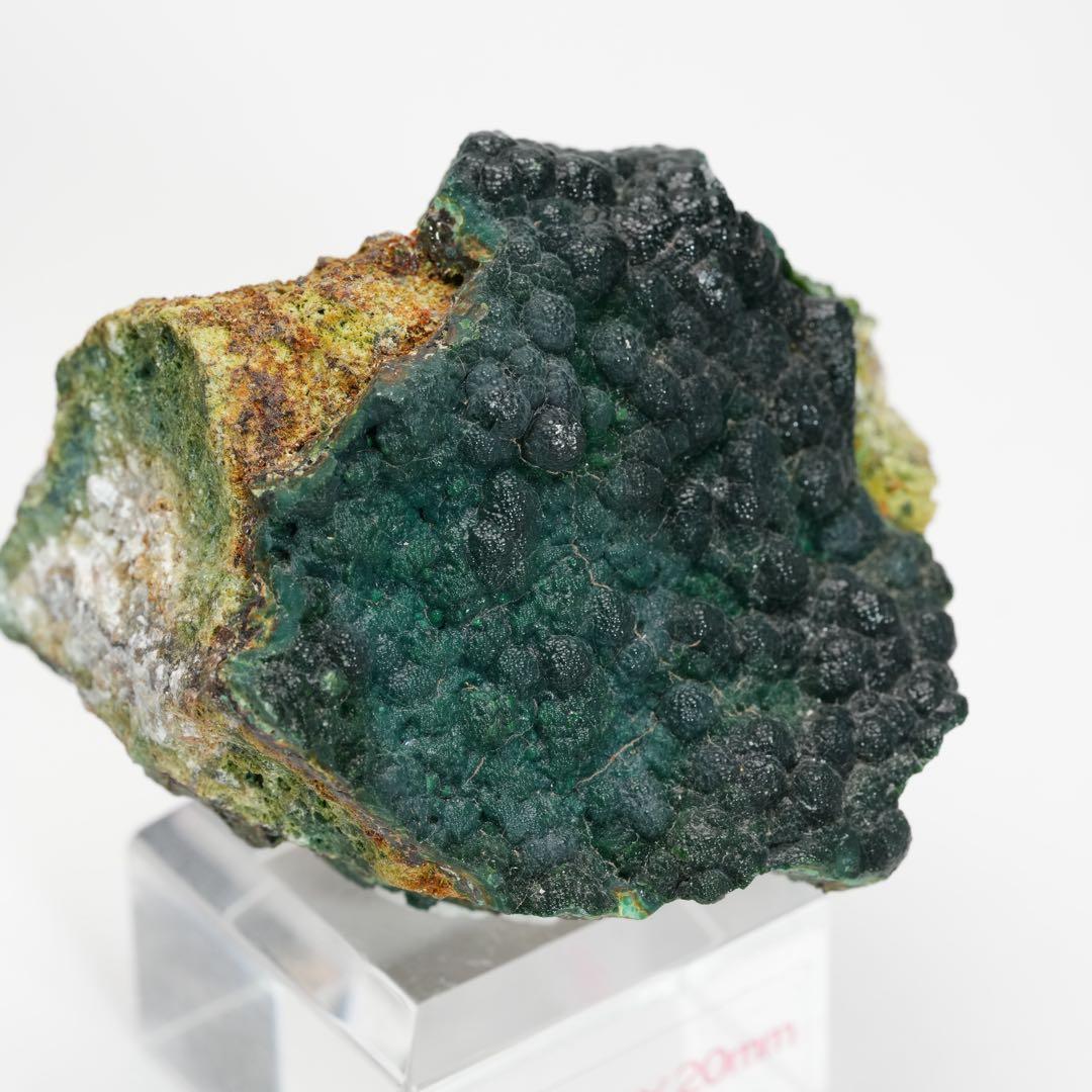 【ポコポコした結晶】クリソコーラ メキシコ産 54×50×42mm