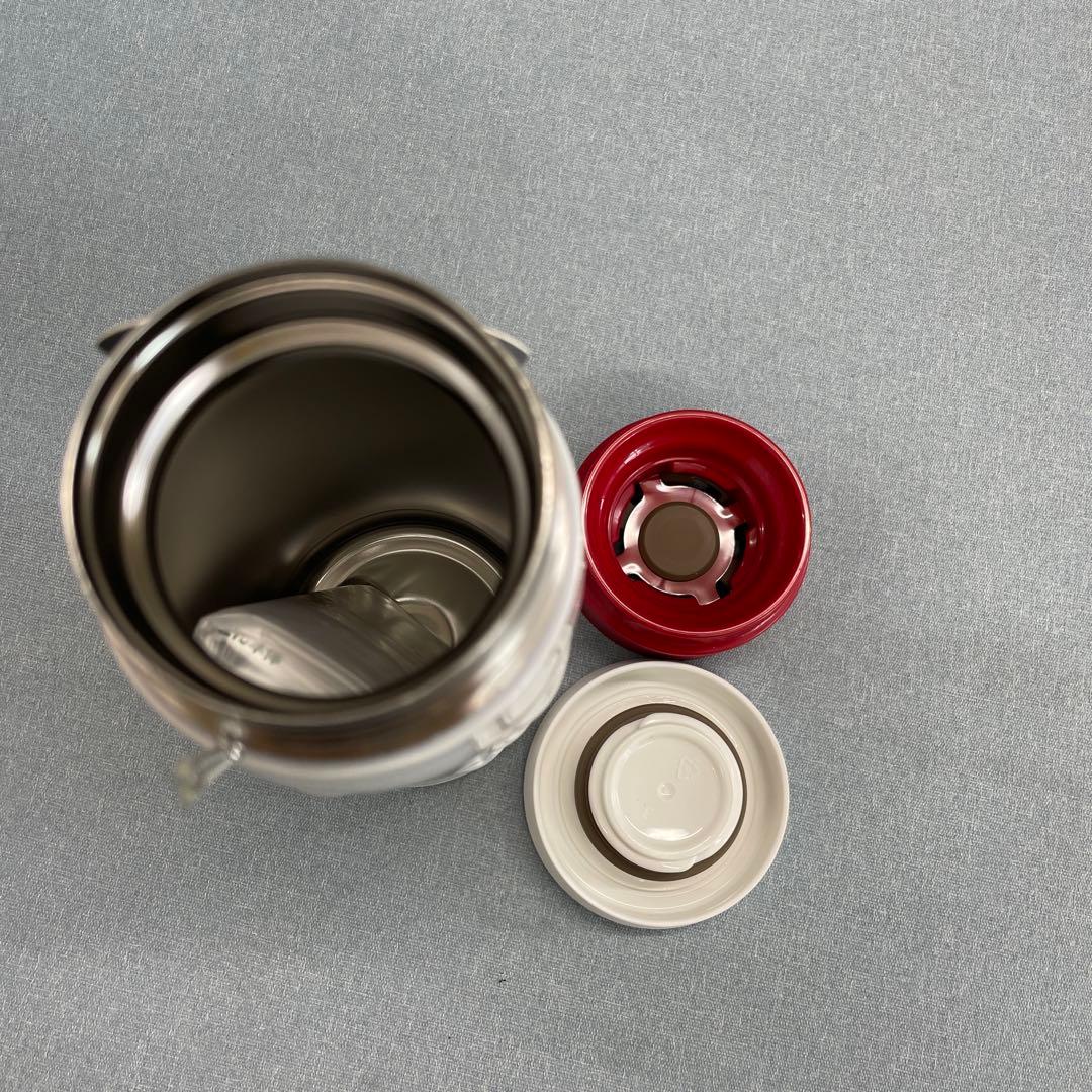 新品　レア　スタバ　ステンレス　バレンタイン　ハート　2014 ホワイト×レッド