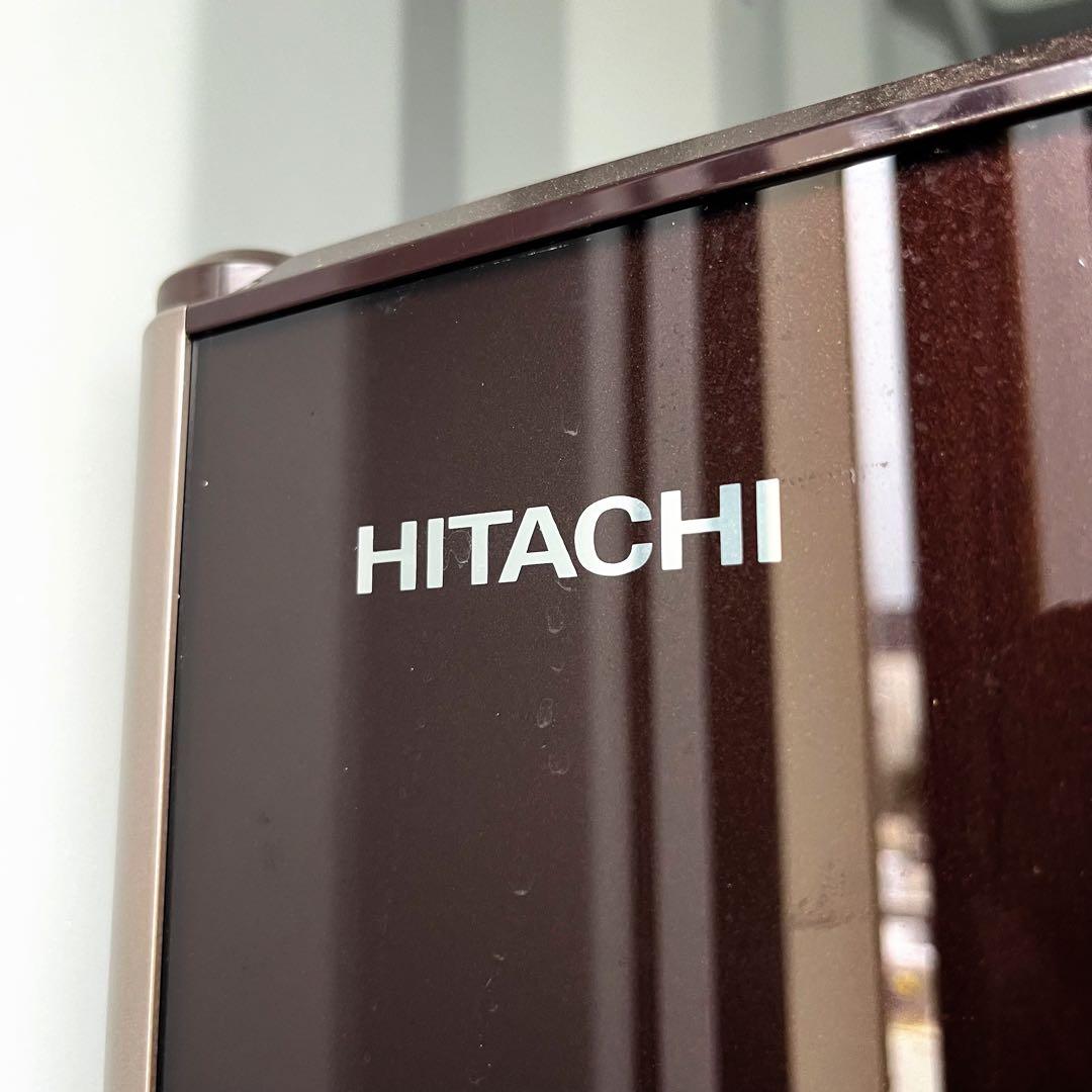 41取付無料！日立真空チルド搭載 スタイリッシュブラウン6ドア冷蔵庫！洗濯機