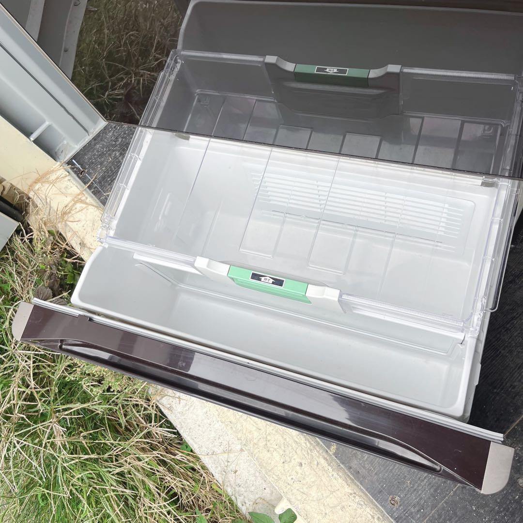 41取付無料！日立真空チルド搭載 スタイリッシュブラウン6ドア冷蔵庫！洗濯機