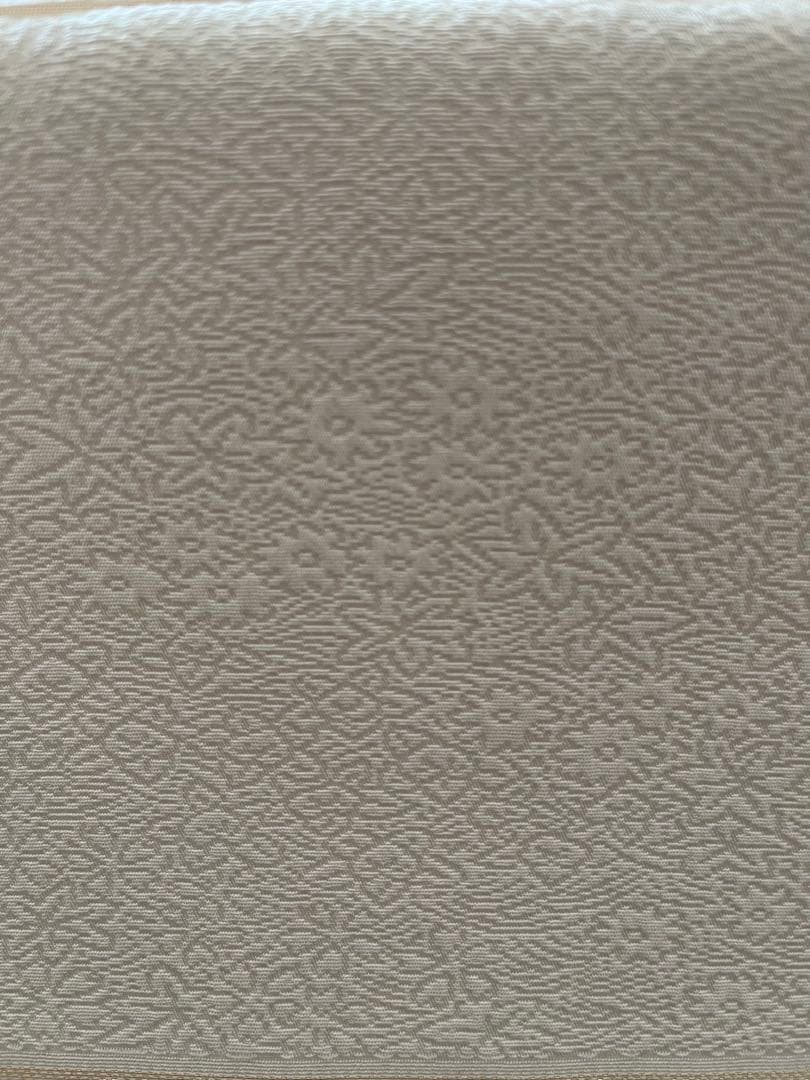 断捨離中！ ☆ 色無地 白生地 寿光織 地紋あり 正絹 未使用