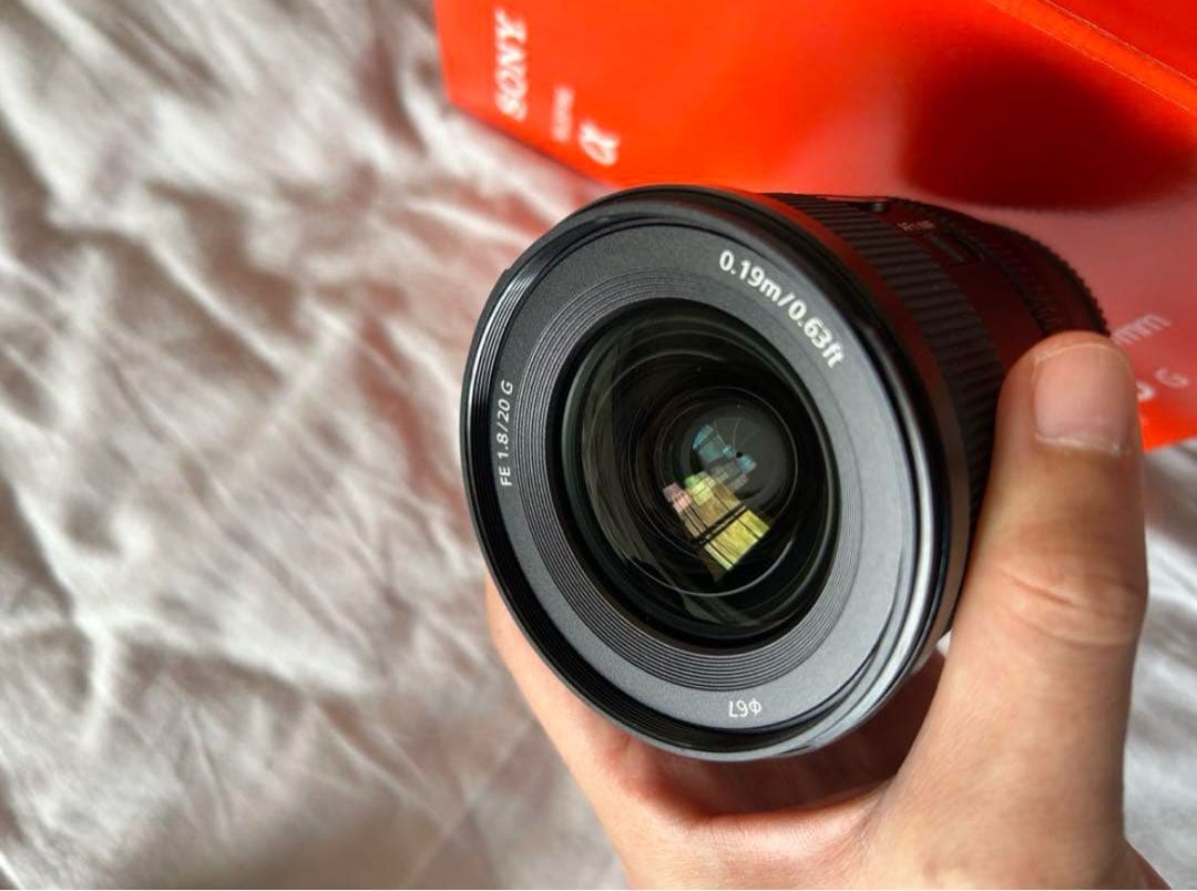SONY FE 20mm F1.8 G レンズ