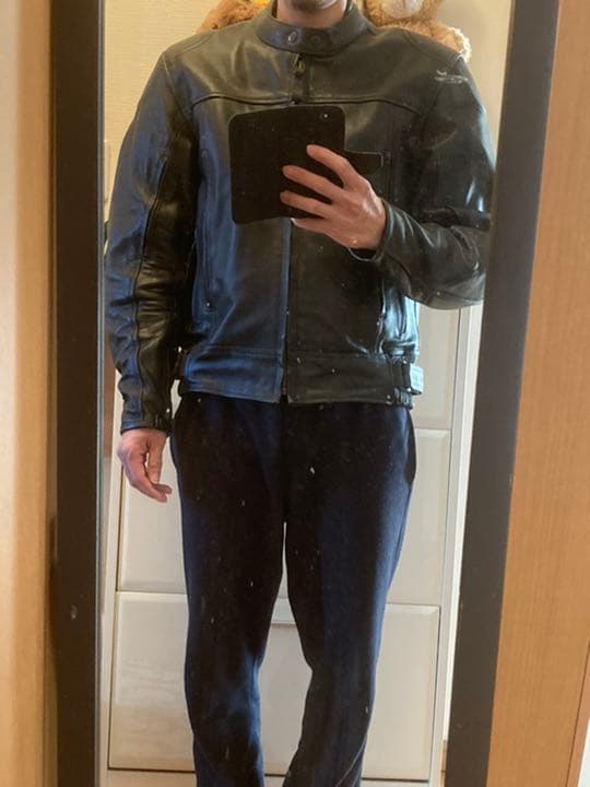 たーちゃん ライダースジャケット レザージャケット