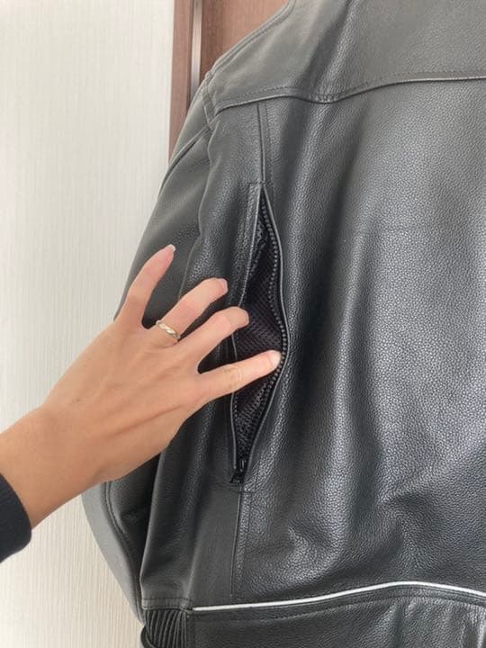 たーちゃん ライダースジャケット レザージャケット