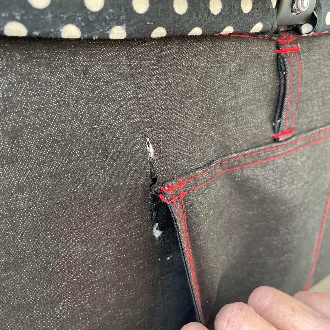 天使のカート シャンアンジェ クラシックデニム Sサイズ　ドット柄　カート付き