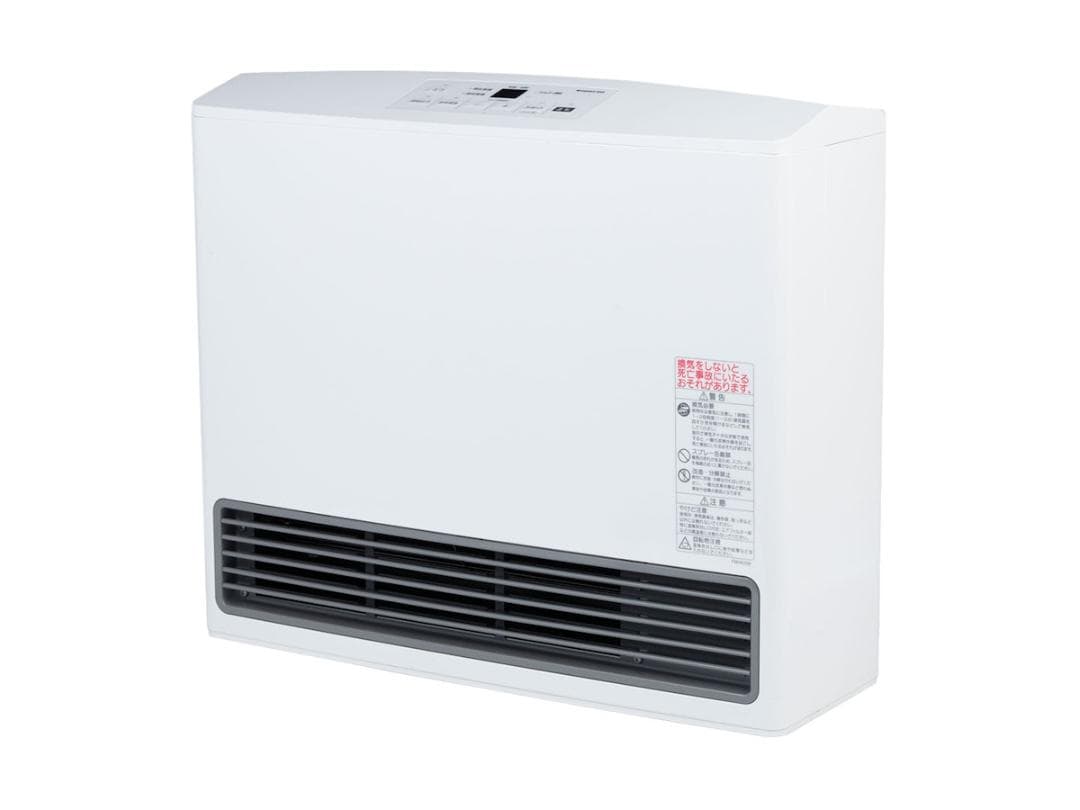 新品 TOHO ガスファンヒーター RHC4113 13年製 ホワイト 都市ガス