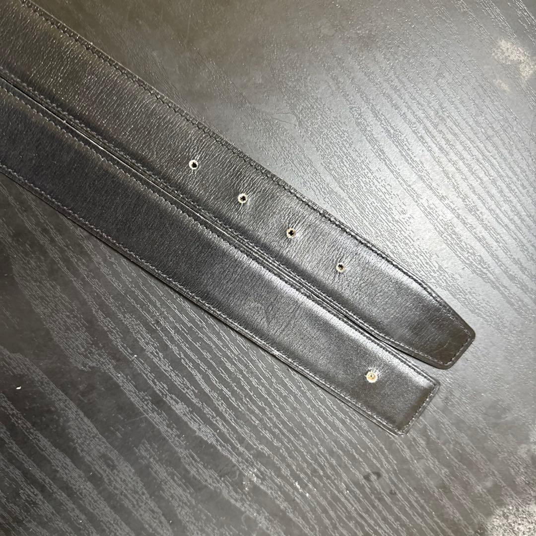 HERMES エルメスコンスタンスリバーシブルベルト60 シルバーバックル　美品