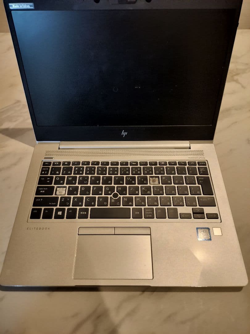 HP EliteBook i5 第7世代 Pキー欠損 動作未確認 ジャンク現状品