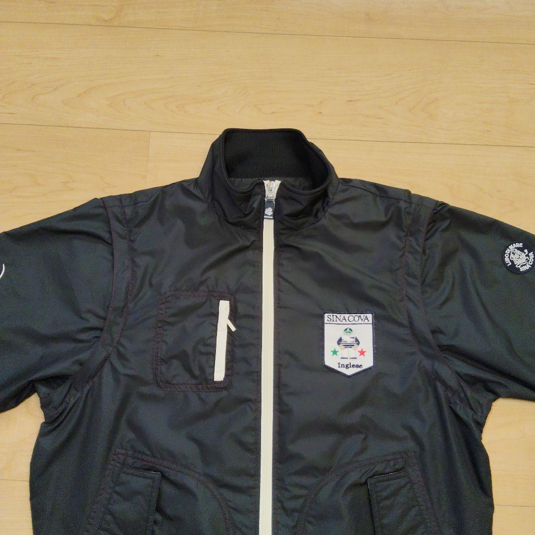 田口英治です。　Lサイズ 美品【SINA COVA】シナコバ 裏起毛ナイロ