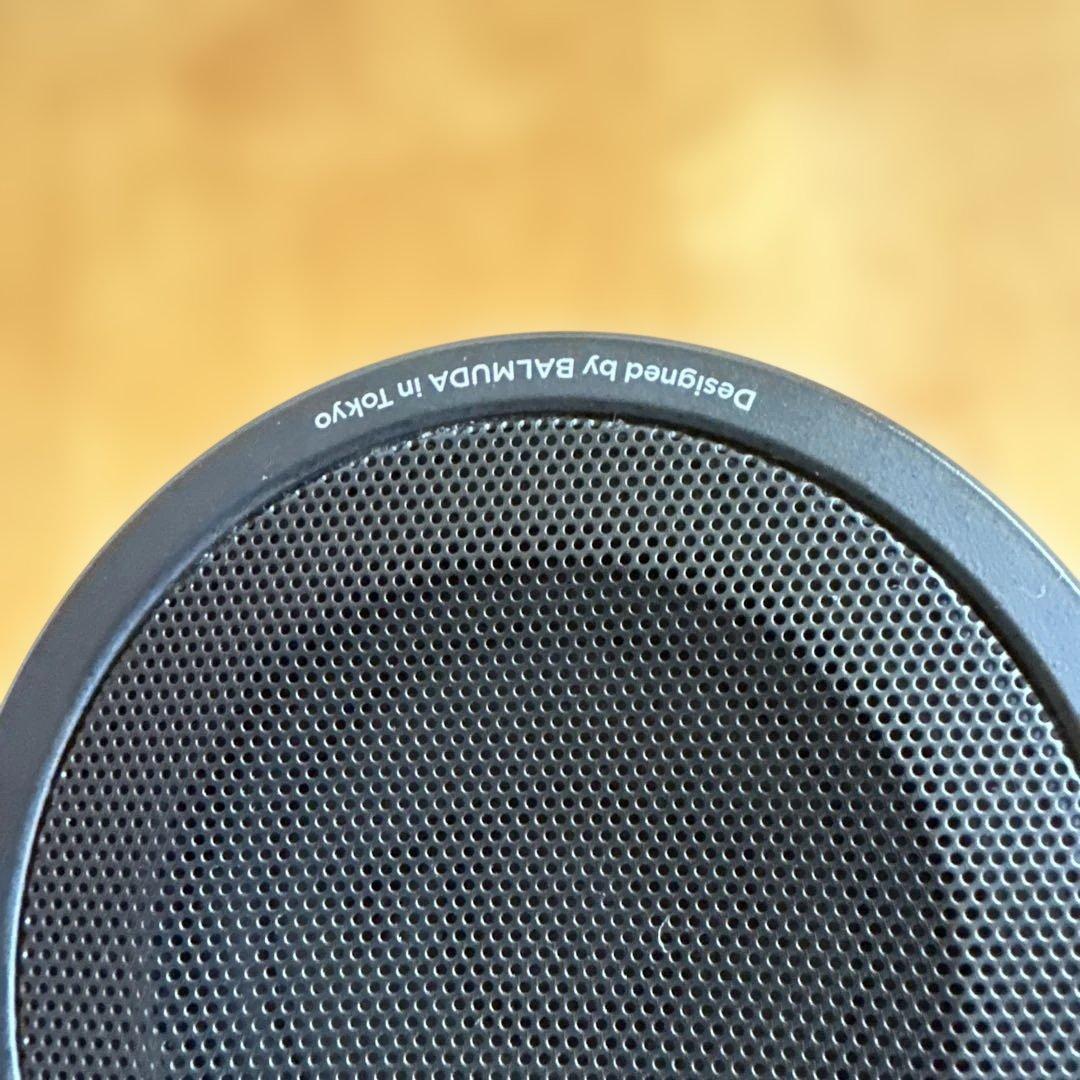 BALMUDA スピーカー 真空管デザイン