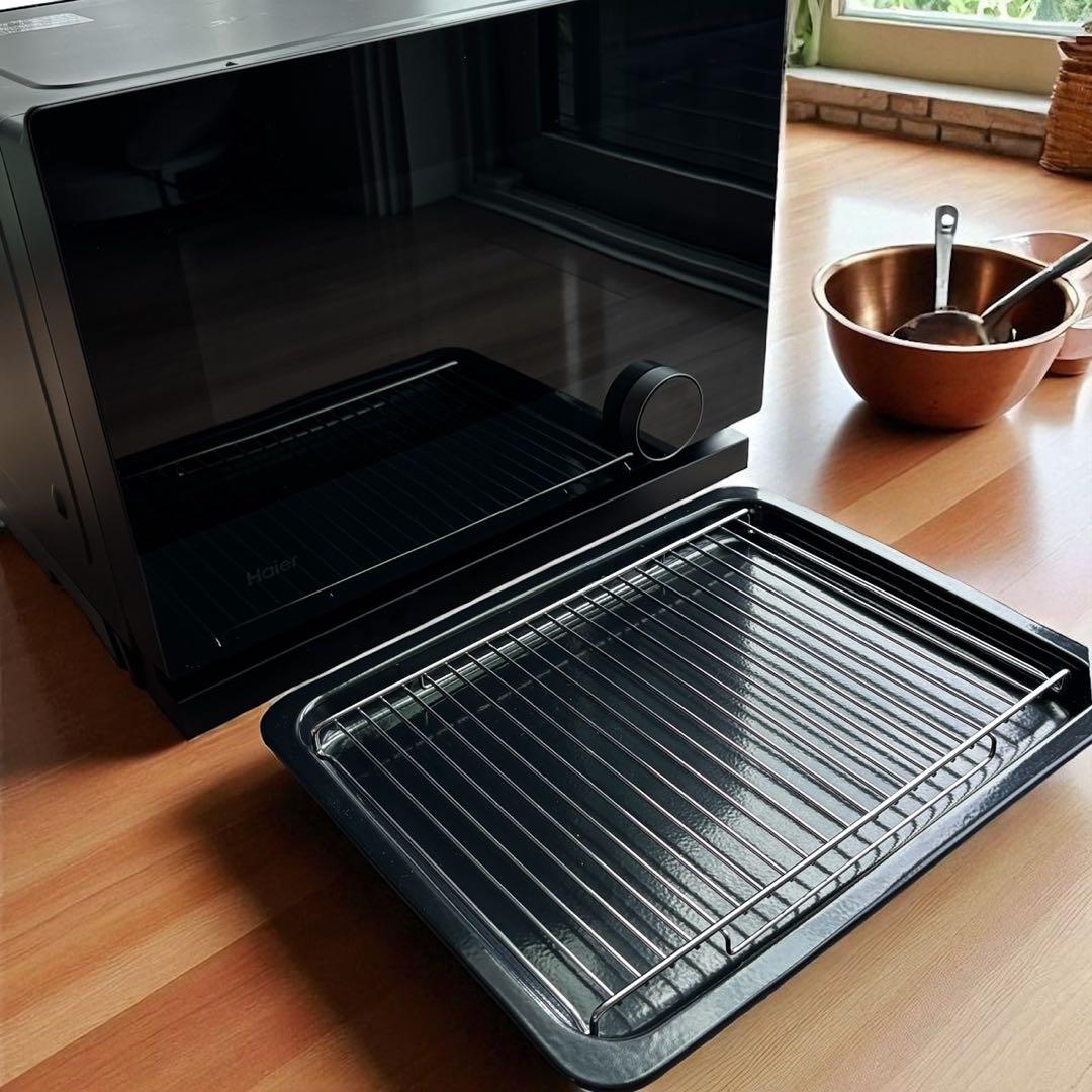 Milaly オーブンレンジ（角皿式スチーム）JM-WFVH26A ブラック