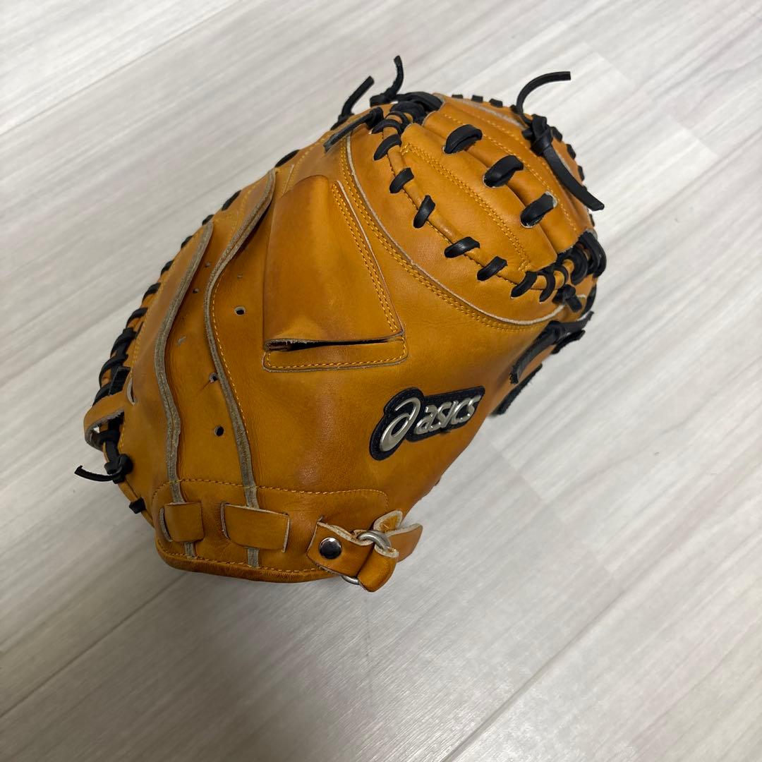 軟式キャッチャーミットasics アシックス